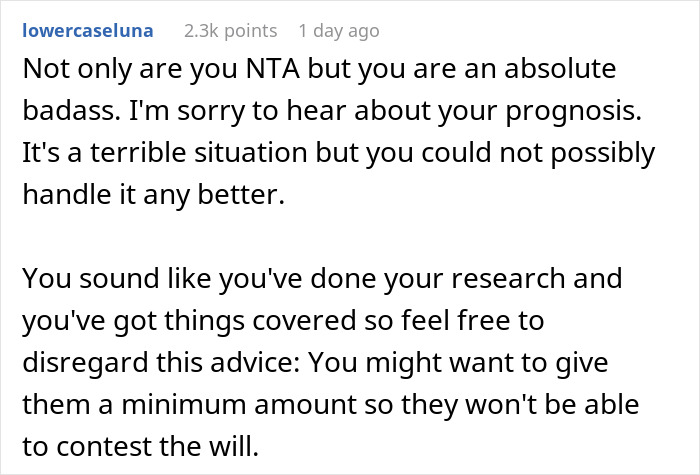 Woman Refuses To Simply Give Money To Her Parents Who Are Raising Her Nieces As They Are Ultra-Religious, But Leaves Them Inheritance With A Condition