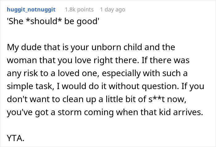 Guy Wonders If He's A Jerk For Refusing To Clean The Litter Box While His Wife Is Pregnant, The Internet Doesn't Hold Back