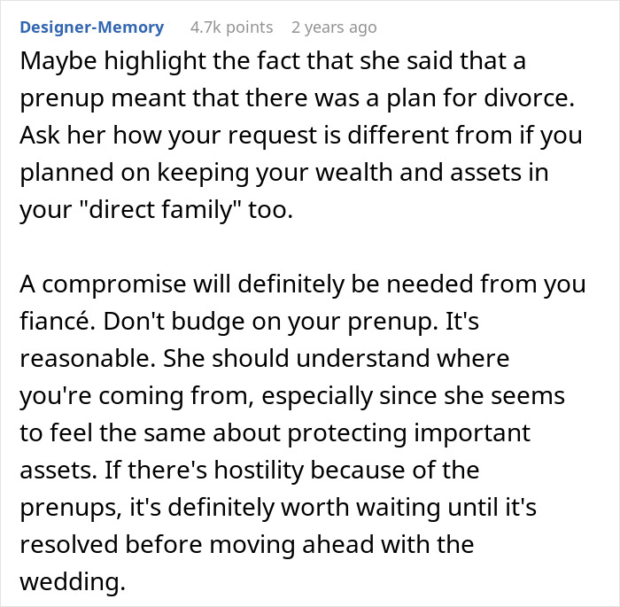 Man Turns To The Internet For Advice After Hypocritical Fianc&eacute;e Turned Down His Prenup But Demanded He Sign Hers