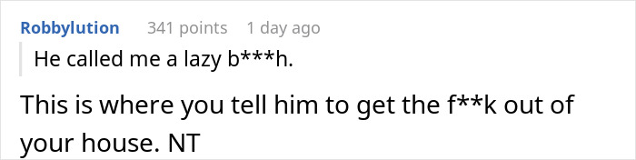 30 Y.O. Woman Asked To &lsquo;Grow Up&rsquo; By Her Boyfriend For Not Doing Any Chores After Warning Him In Advance She Won&rsquo;t Be Able To