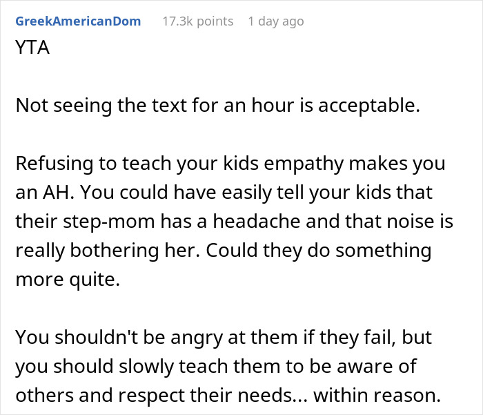 Dad Thinks Kids Are Allowed To Be Noisy At Home Even When Pregnant Wife Has A Headache, Doesn't Understand Why She's Mad
