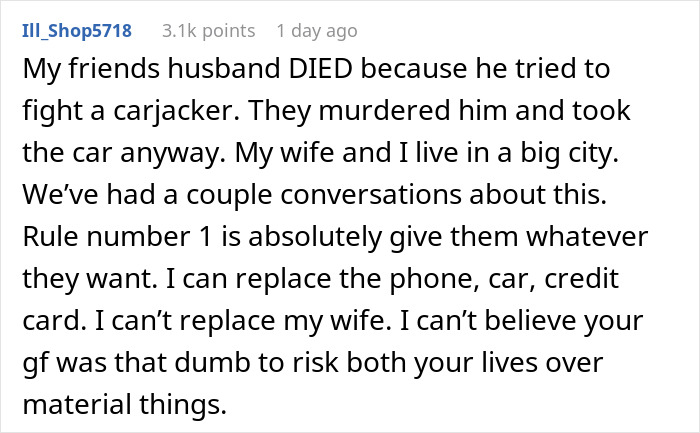 &ldquo;Me And My Girlfriend Were Robbed And How She Acted During Makes Me Want To Dump Her&rdquo;