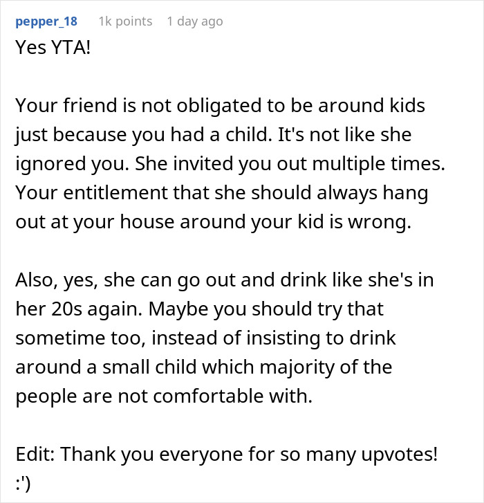 New Mom Expects Some Sympathy After Best Friend "Neglects" Her After She Gives Birth, Gets A Reality Check Instead