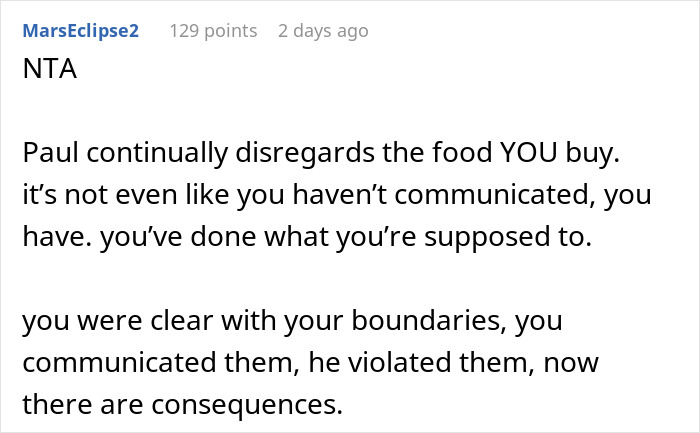 "Am I The Jerk For Buying A Separate Fridge For Our Garage And Putting A Lock On It To Keep My Husband Out?"