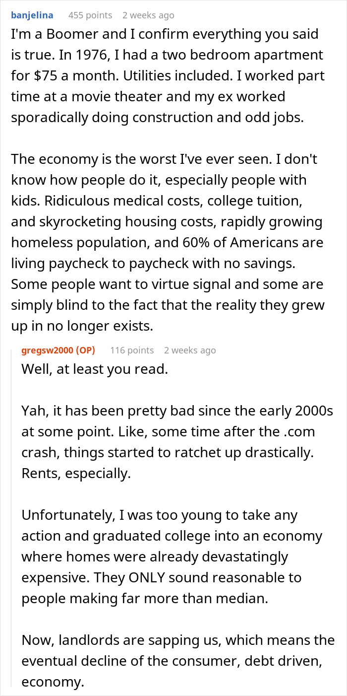 "Don't Let Boomers Lie To You": Guy Exposes The Truth About The Life That The 'Silent Generation' Had