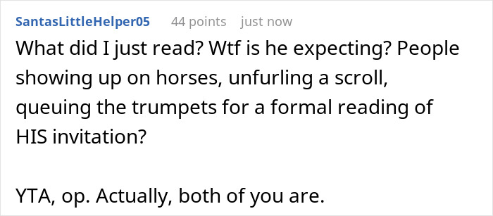 Man Wants A Personal Invitation To Christmas At In-Laws, Gets Himself And His Wife Uninvited And Tries To Put The Blame On Her