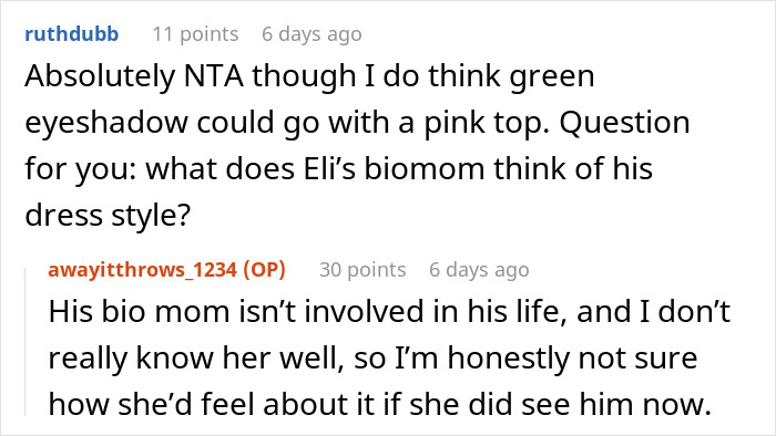 Mom Has The Perfect Response For MIL After She Calls Her Stepson's Eyeshadow Ridiculous, Drama Ensues