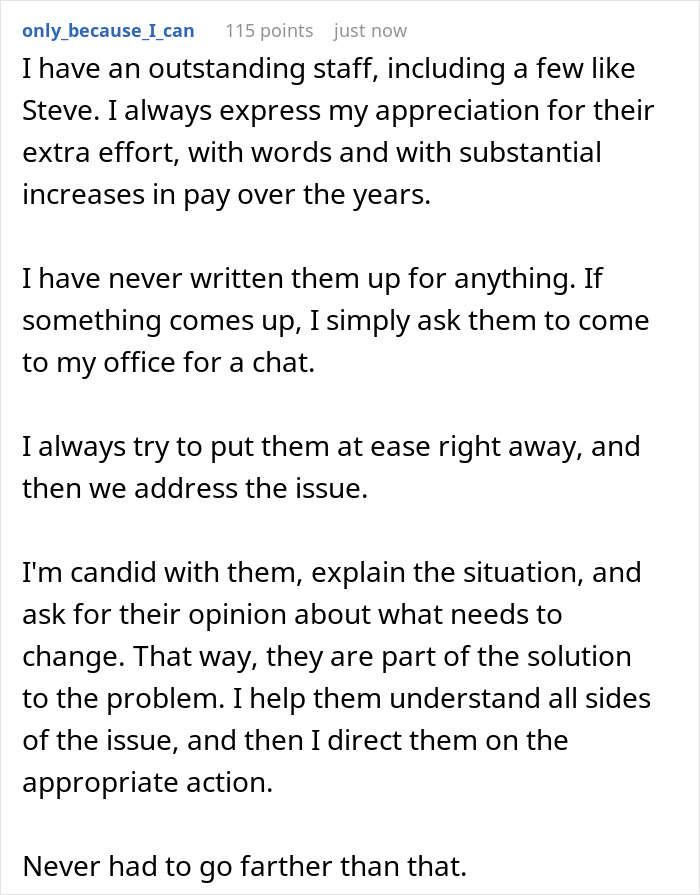 Boss Has The Audacity To Write Up His Best Employee After They Came In On Their Free Day To Help Out, Backpedals Real Quick After They Hand In Their Notice