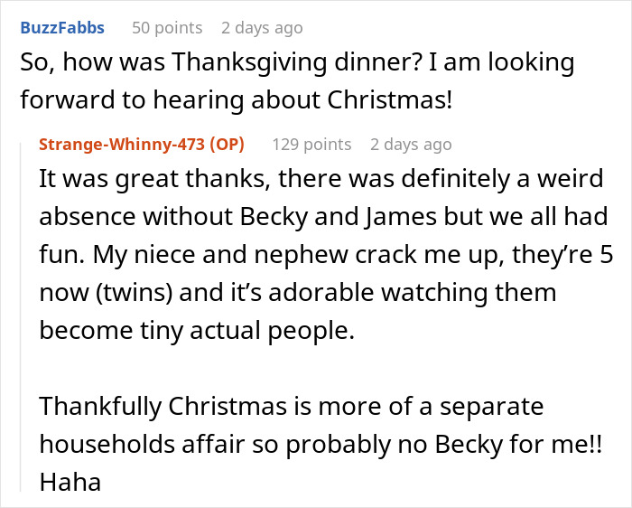 Woman Expects All Family Members To Follow Her New Rules For Family Thanksgiving, Gets Uninvited Instead Woman Expects All Family Members To Follow Her New Rules For Family Thanksgiving, Gets Uninvited Instead