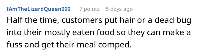 Woman Is Sick And Tired Of Her Boss Blaming Her For The Hair In Customers&rsquo; Food, Dyes Her Hair Blue