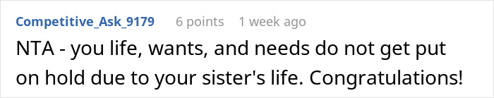 "Am I A Jerk For Being 30 Weeks Pregnant At My Sister's Wedding?"