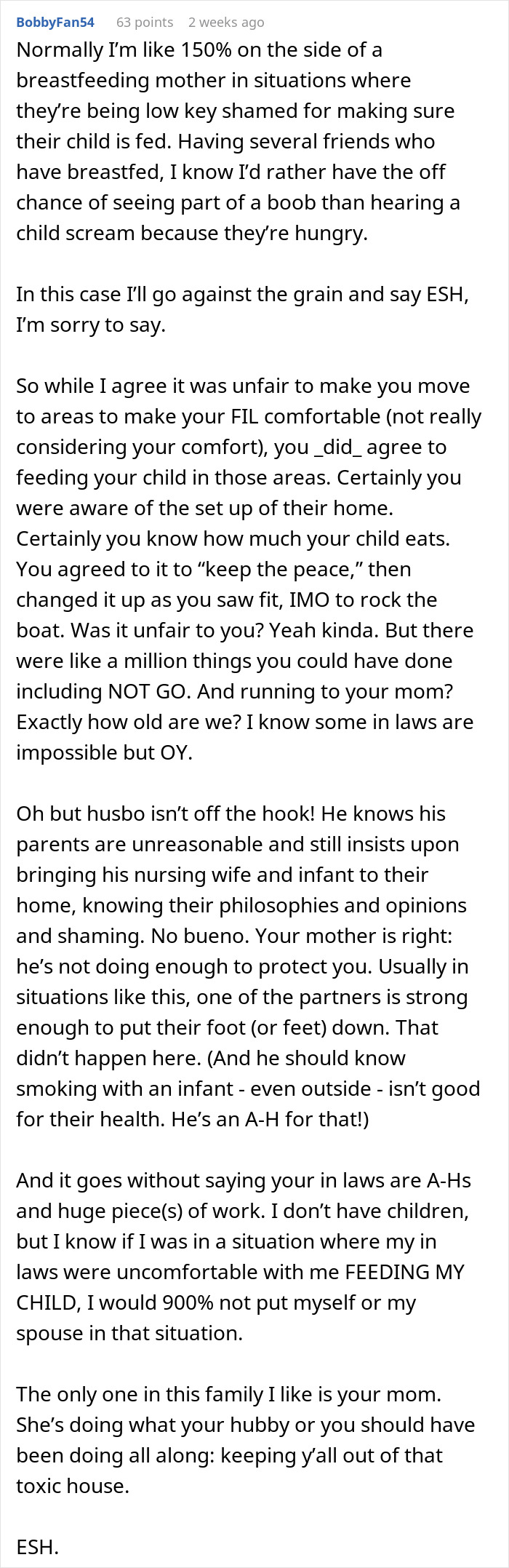 &ldquo;I Have To Nurse In The Bathroom Or Guest Bedroom&rdquo;: Woman &lsquo;Breaks The Rule&rsquo; And Breastfeeds Her Newborn Around Her FIL, Gets Called A Jerk
