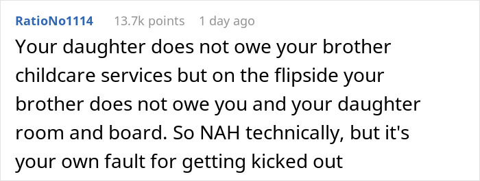 &ldquo;Am I A Jerk For Telling My Brother Off When He Berated My Daughter For Not Changing Her Cousin&rsquo;s Diaper?&rdquo;