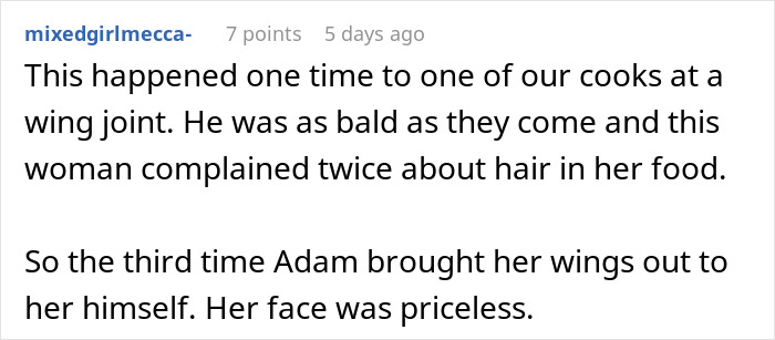 Woman Is Sick And Tired Of Her Boss Blaming Her For The Hair In Customers&rsquo; Food, Dyes Her Hair Blue