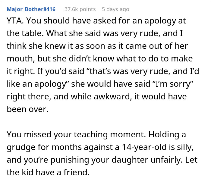 &ldquo;Am I A Jerk For Banishing My Teenage Daughter&rsquo;s Friend From Our House Because She Made Fun Of My Weight?&rdquo;