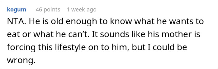Mom Finds Out Her Vegetarian Son Ate Meat Pie At A Birthday Party, Loses It