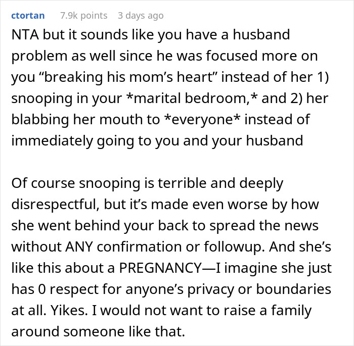 Woman Tells The Whole Family Her DIL Is Pregnant After Finding Her Positive Pregnancy Test, Is 'Heartbroken' After Discovering It Was A Trap To Expose Her Snooping Woman Tells The Whole Family Her DIL Is Pregnant After Finding Her Positive Pregnancy Test, Is 'Heartbroken' After Discovering It Was A Trap To Expose Her Snooping