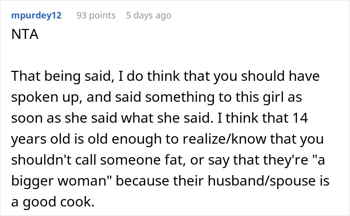 &ldquo;Am I A Jerk For Banishing My Teenage Daughter&rsquo;s Friend From Our House Because She Made Fun Of My Weight?&rdquo;