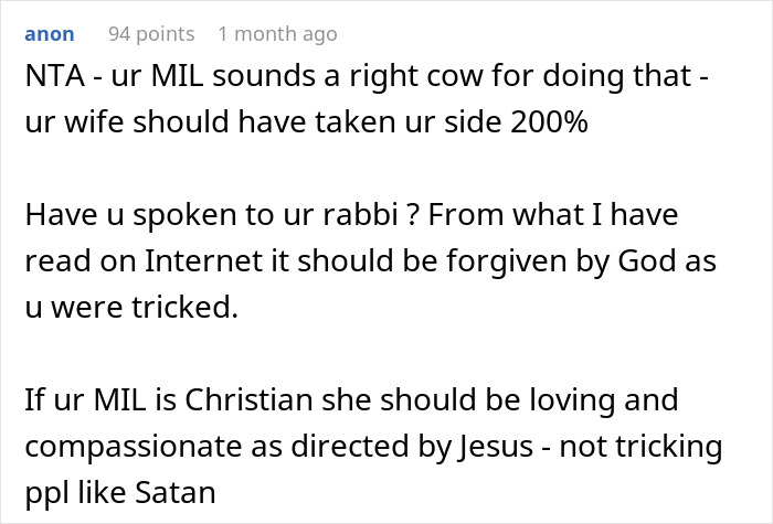 Christian Woman Sneaks Pork Into Jewish SIL's And His Kids' Food To Prove A Point, They Decide To Completely Cut Contact