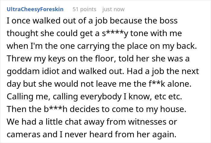 Boss Has The Audacity To Write Up His Best Employee After They Came In On Their Free Day To Help Out, Backpedals Real Quick After They Hand In Their Notice