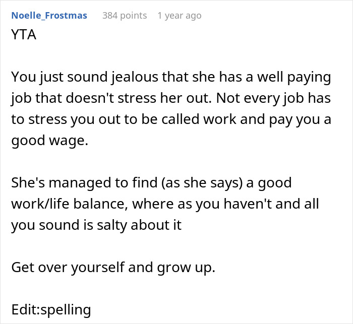 The Internet Lets This Guy Know That He Is Wrong For Being Annoyed At His Girlfriend Because She Doesn&rsquo;t Need To Work As Hard As Him To Earn More