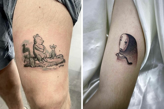 122 Cartoon Tattoos That Hark Back To Childhood’s Favorites