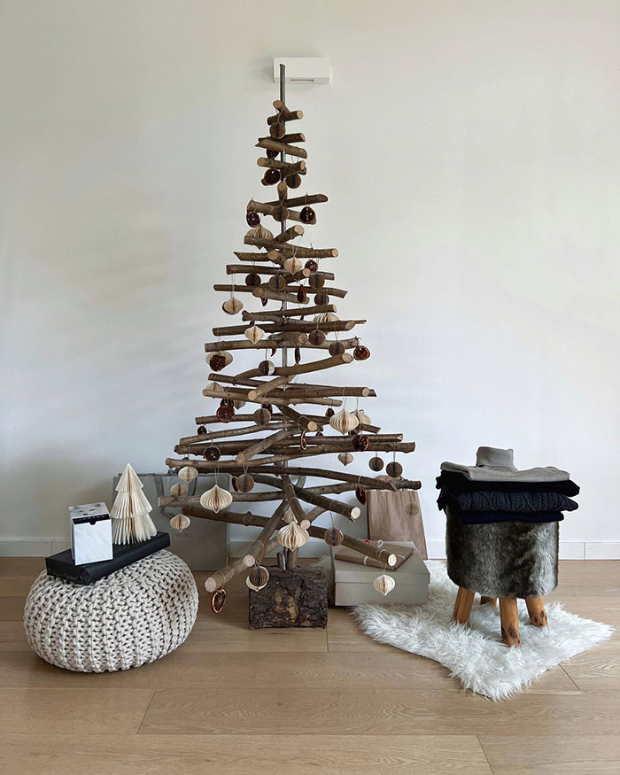 Christmas Tree From Sticks