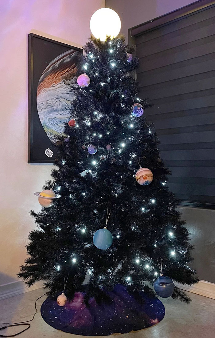 My Space-Themed Christmas Tree