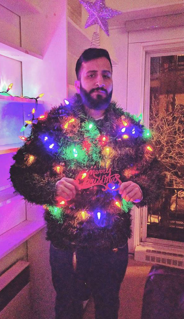 Couldn't Find An Ugly Sweater So I Made One, What Do You Guys Think?