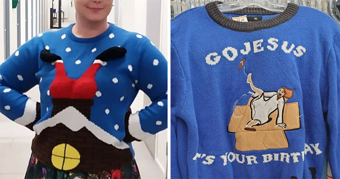 35 Christmas Sweaters That Are So Bad, They’re Actually Good