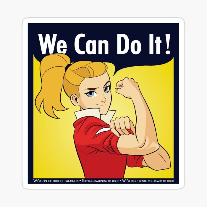 An Adora Rosy The Riveter Poster! Also Dark Crystal Bestiary Book. Super Excited About Both!