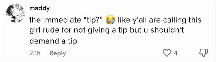 'Karen' Advises Customer To Pick Up Food Herself Next Time After Getting Denied A Tip