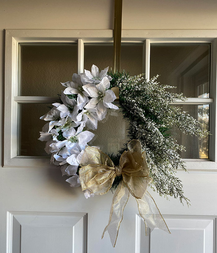 Couldn’t Find The Right Wreath So I Made My Own