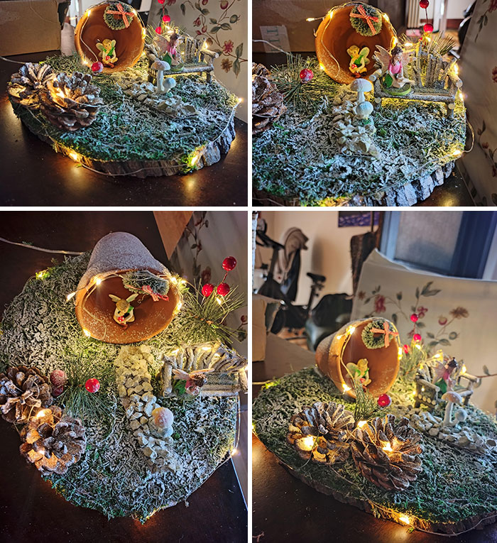 I Made A Christmas Fairy Garden