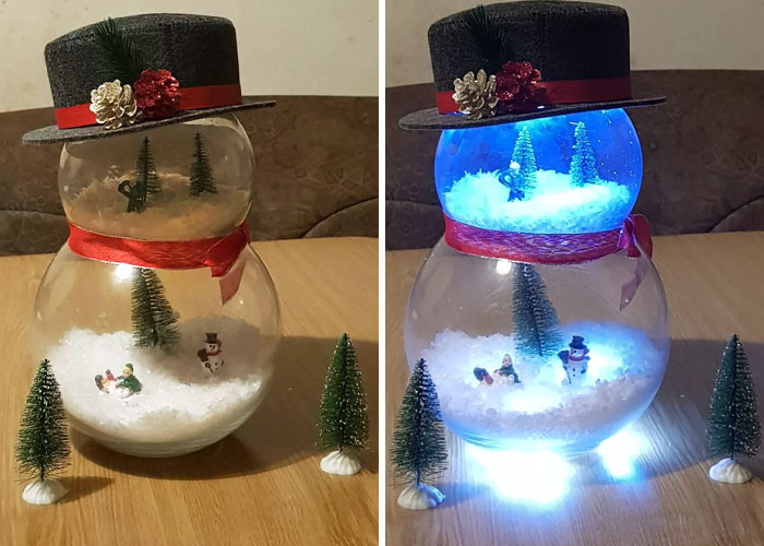 And The Glass Snowman Is Ready