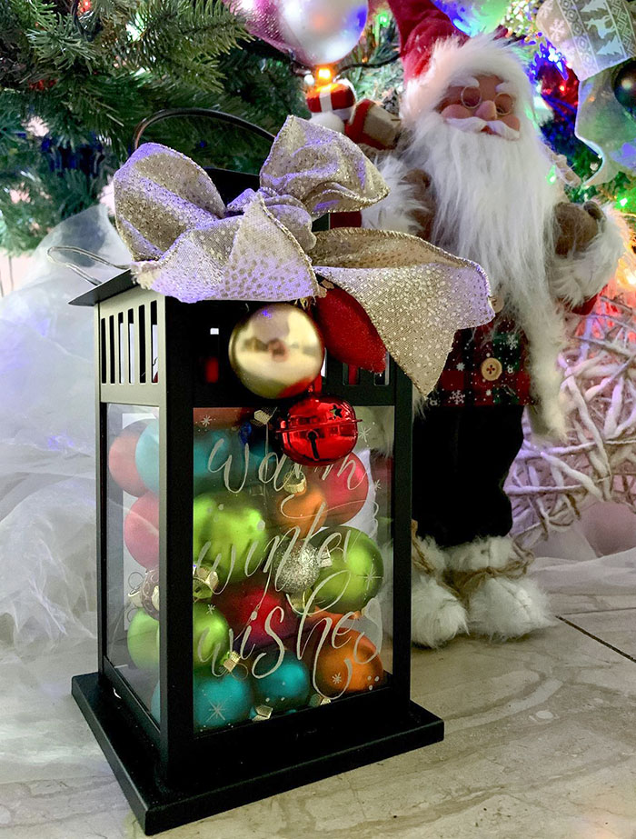 There Doesn't Always Have To Be A Candle In The Lantern. You Can Design The Content According To Your Wishes