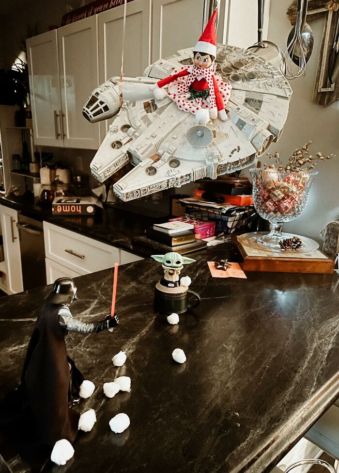 For The Star Wars Crew. The Reaction In The Morning Was Worth It