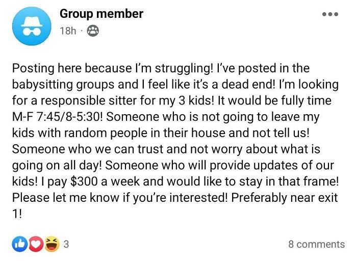 Wanna Earn Less Than Minimum Wage With Triple The Responsibility?