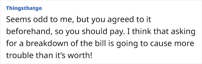 Woman Brings 5 Bottles Of Wine To Sister-In-Law's Christmas Dinner, Is Charged Additional $50 For Food Woman Brings 5 Bottles Of Wine To Sister-In-Law's Christmas Dinner, Is Charged Additional $50 For Food