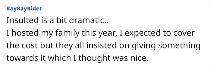 Woman Brings 5 Bottles Of Wine To Sister-In-Law's Christmas Dinner, Is Charged Additional $50 For Food Woman Brings 5 Bottles Of Wine To Sister-In-Law's Christmas Dinner, Is Charged Additional $50 For Food