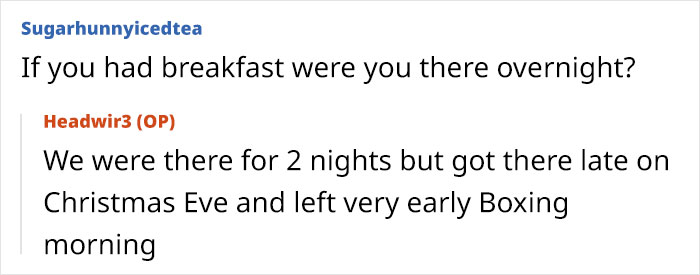 Woman Brings 5 Bottles Of Wine To Sister-In-Law's Christmas Dinner, Is Charged Additional $50 For Food Woman Brings 5 Bottles Of Wine To Sister-In-Law's Christmas Dinner, Is Charged Additional $50 For Food