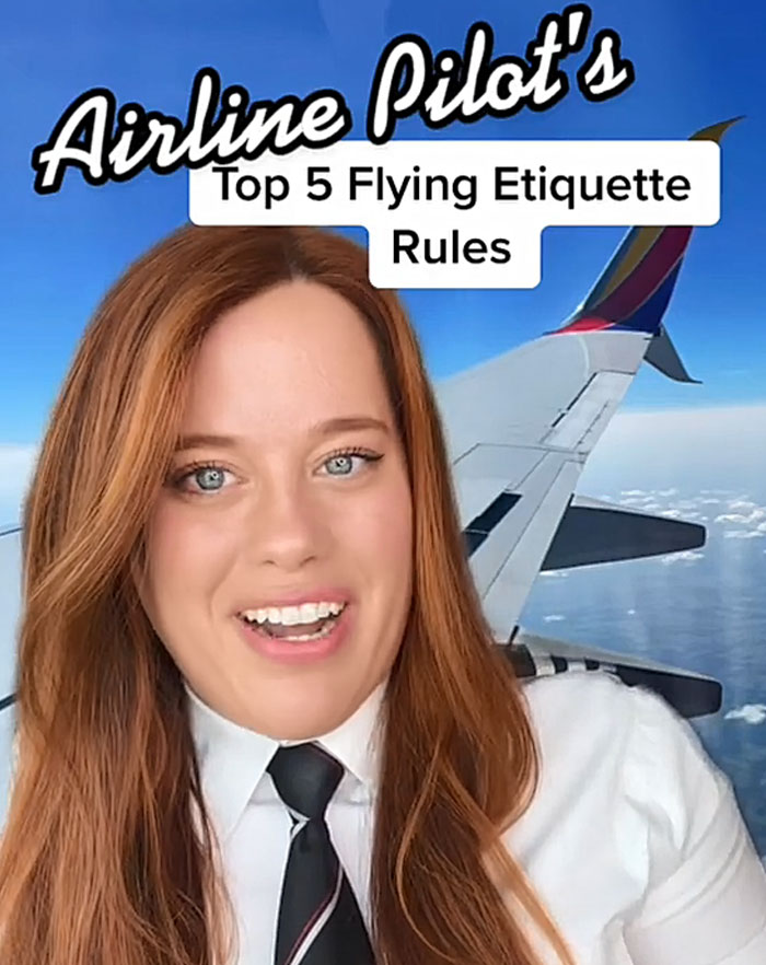 Pilot Shares Plane Etiquette Rules That Some People Still Can't Seem To Grasp Pilot Shares Plane Etiquette Rules That Some People Still Can't Seem To Grasp