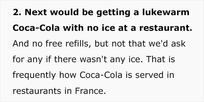 Woman Breaks Down 10 American And 10 French Things That Would Send Each Other Into A Coma
