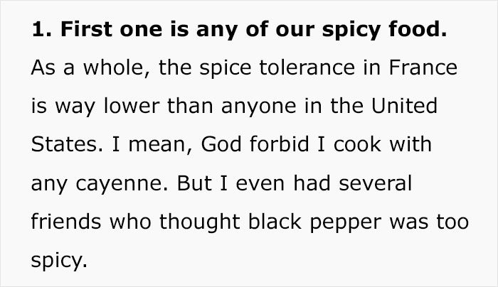 Woman Breaks Down 10 American And 10 French Things That Would Send Each Other Into A Coma