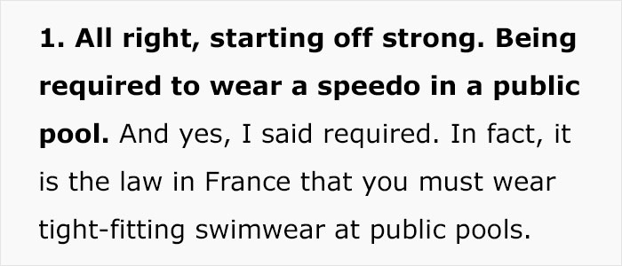 Woman Breaks Down 10 American And 10 French Things That Would Send Each Other Into A Coma