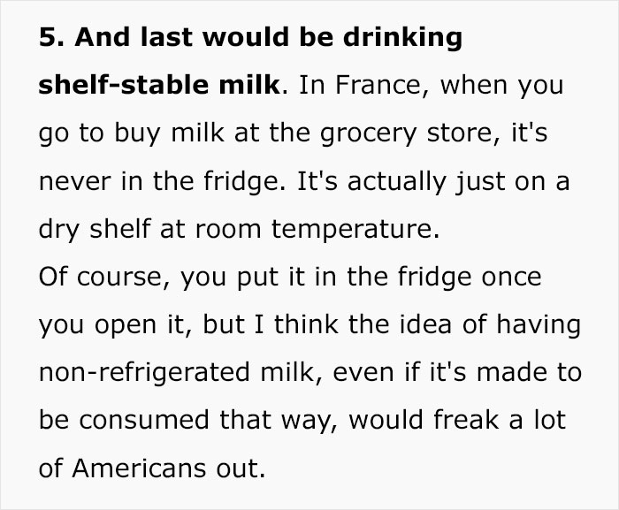 Woman Breaks Down 10 American And 10 French Things That Would Send Each Other Into A Coma