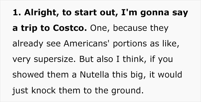 Woman Breaks Down 10 American And 10 French Things That Would Send Each Other Into A Coma