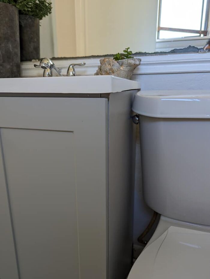 I'm A Real Estate Photographer And Ran Into This Less Than Ideal Placement. Anything Larger Than A Child's Hand Cannot Flush