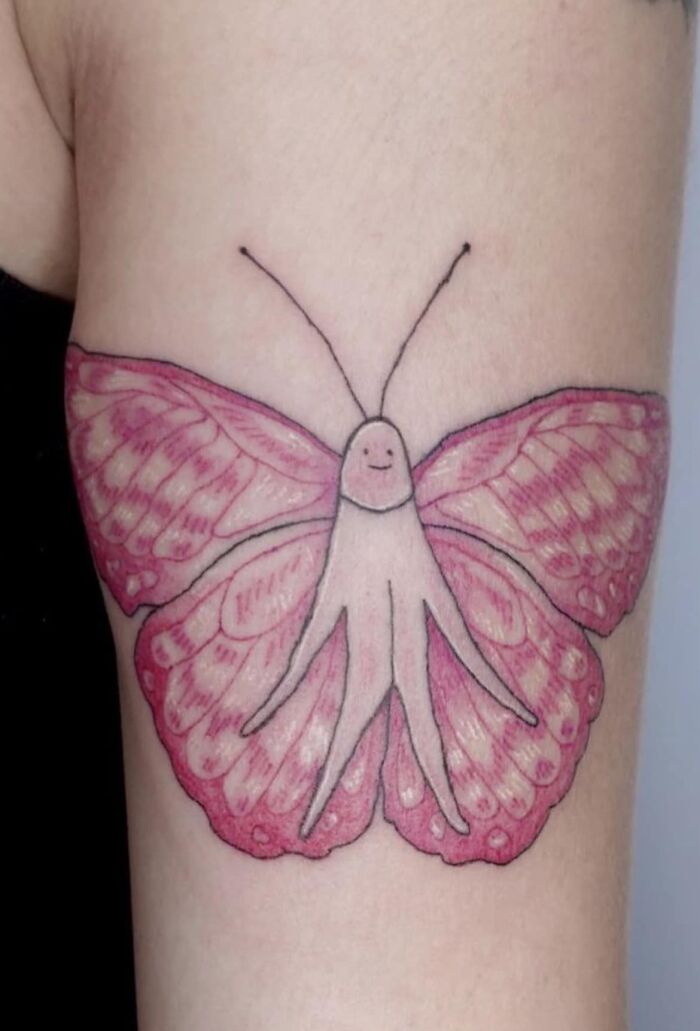 ¿Una mariposa?