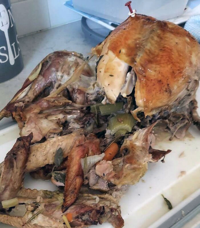 Mom's Turkey Exploded, Christmas Vacation Style